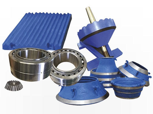 Spare parts for mining operations>