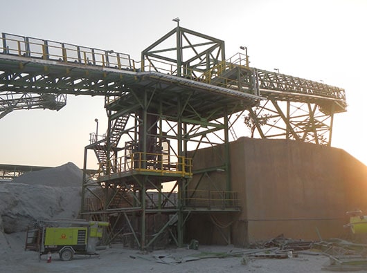 Belt conveyors for mining operations>