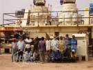 Crushing plant for highway and urban road construction between Agadez Djadjeri and Zinder