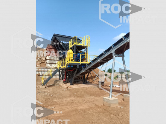 Nouvelle installation de concassage, broyage, criblage ROC IMPACT (BURKINA FASO)