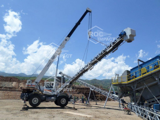 INSTALLATION MOBILE COMPLETE 150 T/H AU BURUNDI