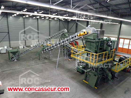 Delivery of a Complete TURN KEY Crushing and Screening Plant 100 TPH vanadium, titanium, magnésium