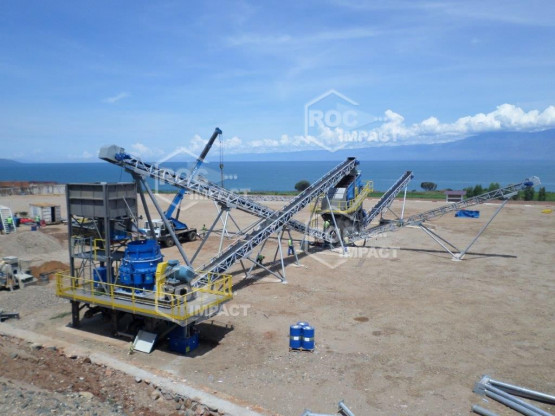 INSTALLATION MOBILE COMPLETE 150 T/H AU BURUNDI