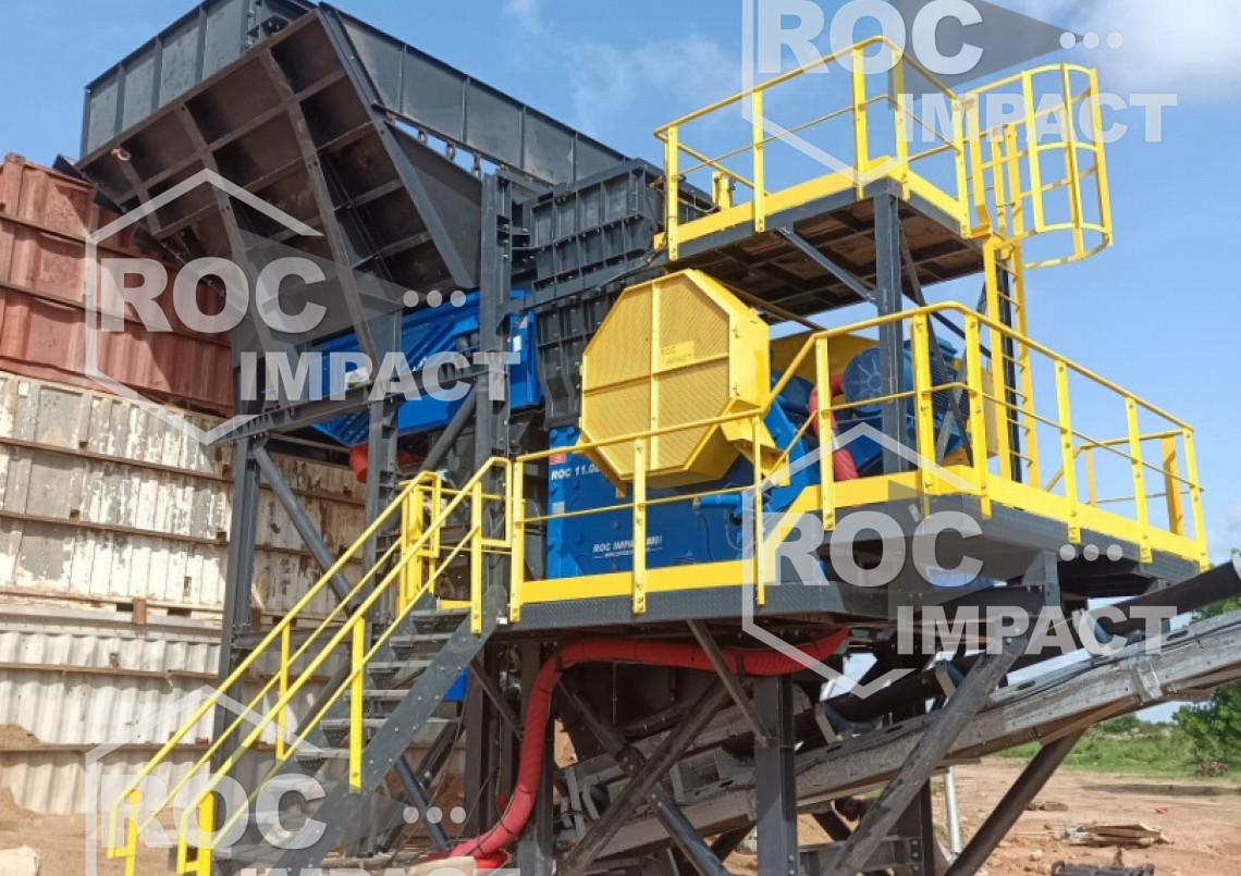 Nouvelle installation de concassage, broyage, criblage ROC IMPACT (BURKINA FASO)