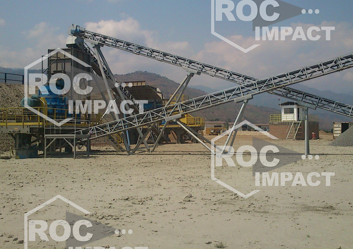 Installation mobile complète 150 t/h au Burundi