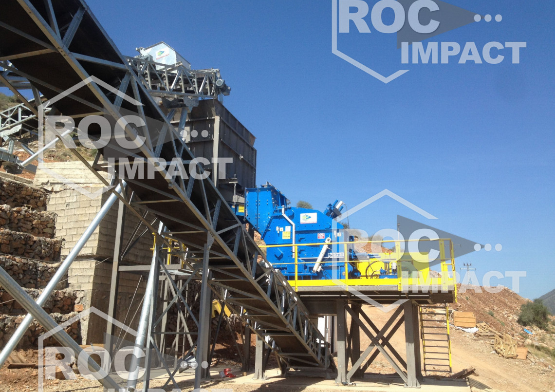 CRUSHING PLANT CAPACITY 300 T/H - 0/25 MM (DESTINATION ALGERIE)
