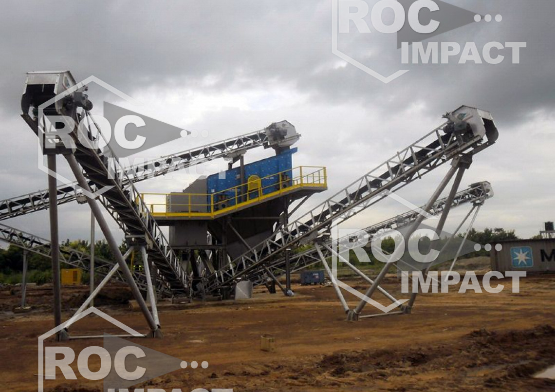 Installation complet mobile de concassage et criblage 200 t/h  (destination Togo)