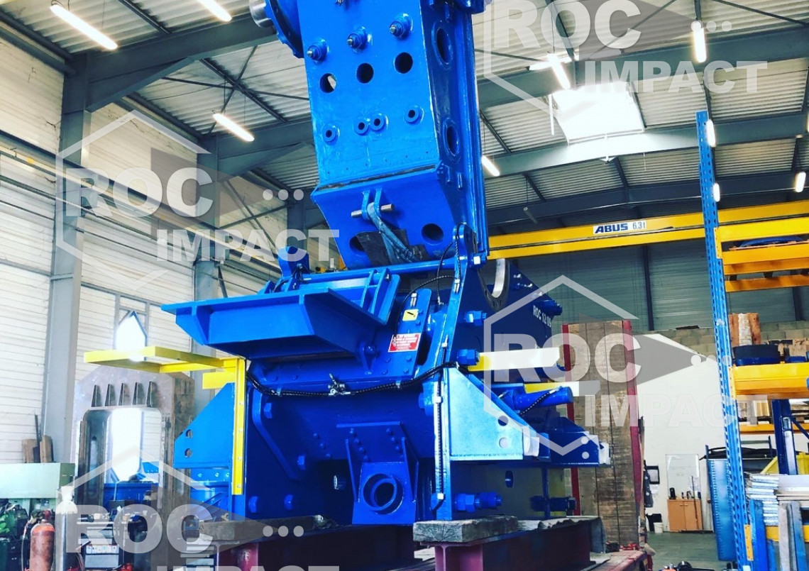 Montage et mise en service d’un concasseur à mâchoire ROC 1209.