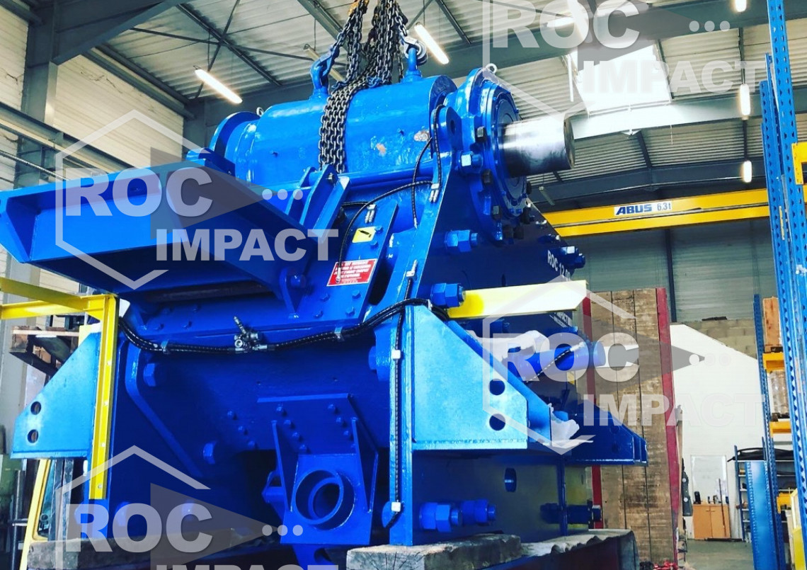 Montage et mise en service d’un concasseur à mâchoire ROC 1209.