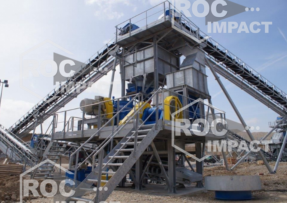 Station complete de 200 t/h en France