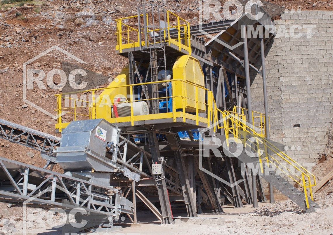 CRUSHING PLANT CAPACITY 300 T/H - 0/25 MM (DESTINATION ALGERIE)