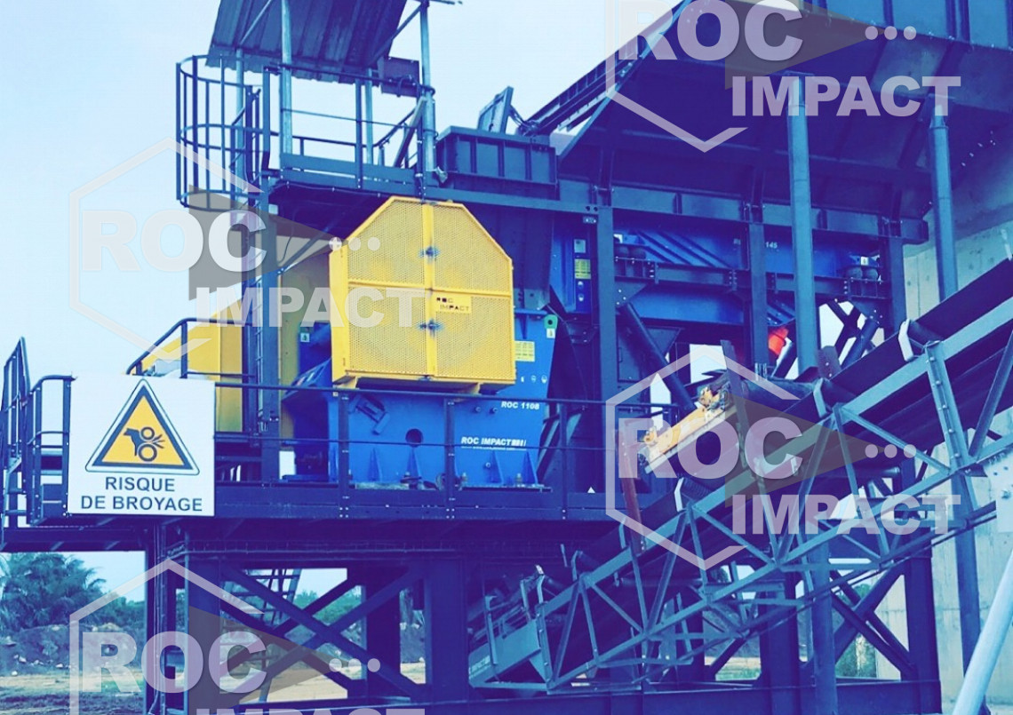 Installation de concassage 200 t/h