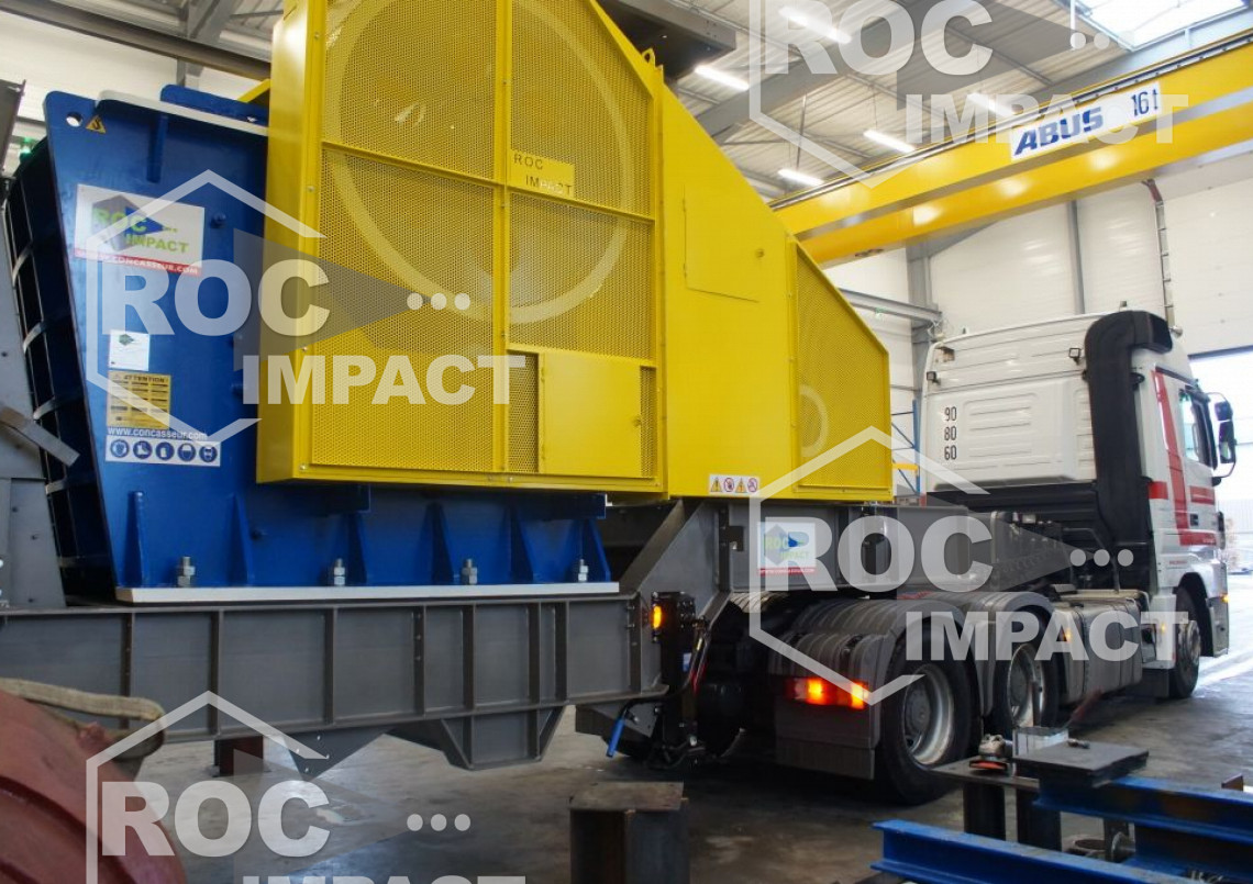 Installation complet mobile de concassage et criblage 200 t/h  (destination Togo)