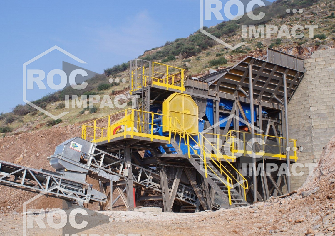 CRUSHING PLANT CAPACITY 300 T/H - 0/25 MM (DESTINATION ALGERIE)