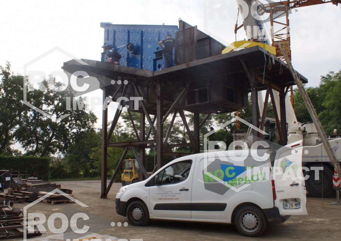 New crushing plant in production for a Mine GHANA.