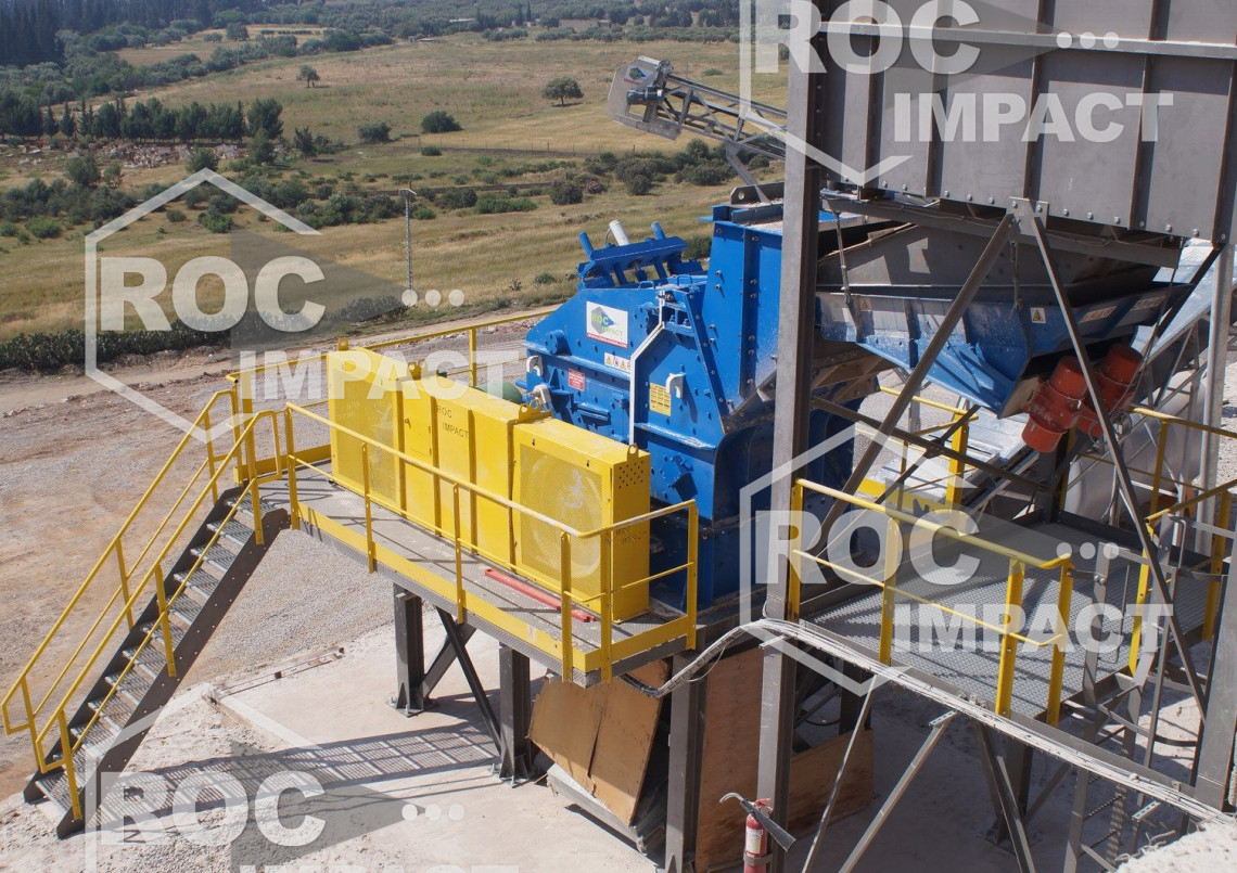 CRUSHING PLANT CAPACITY 300 T/H - 0/25 MM (DESTINATION ALGERIE)