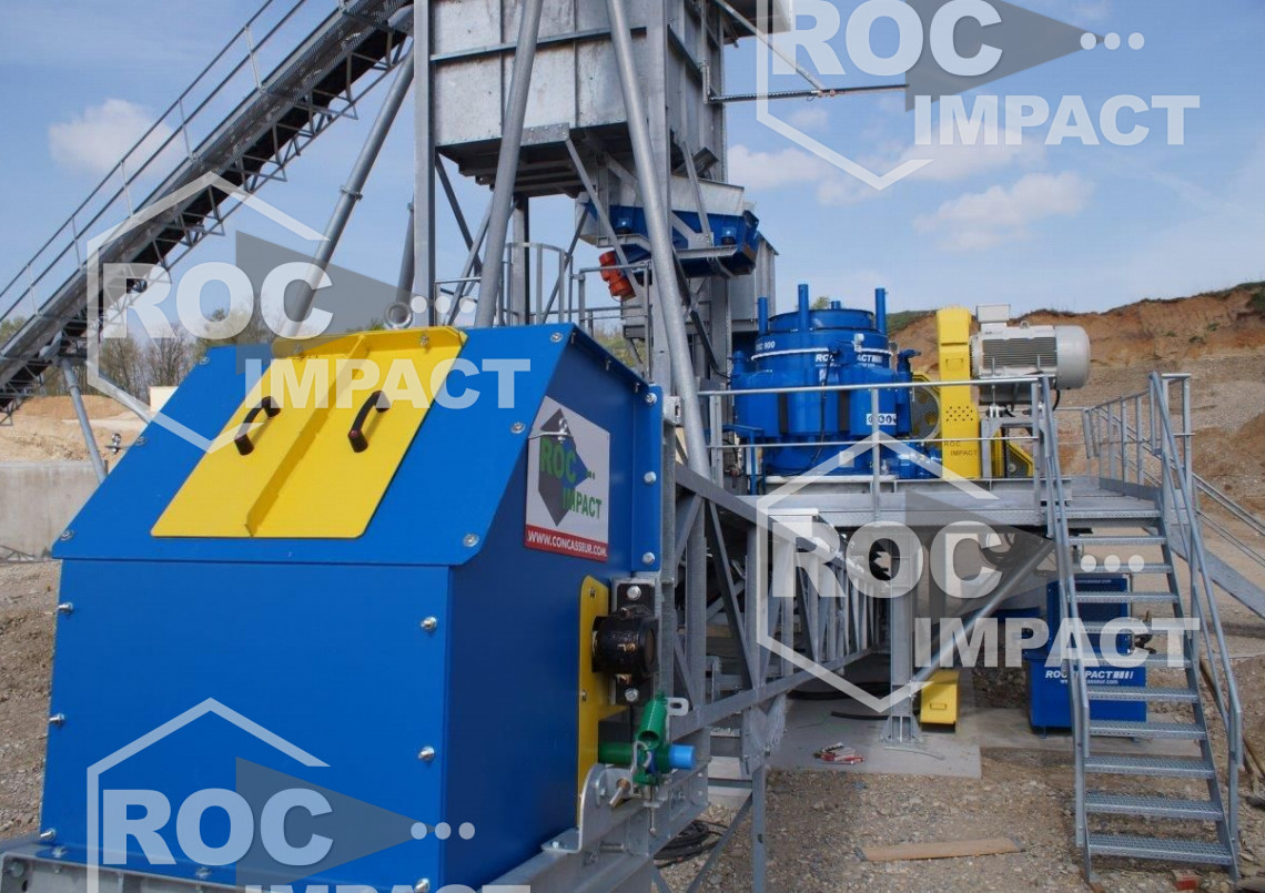 Station complete de 200 t/h en France