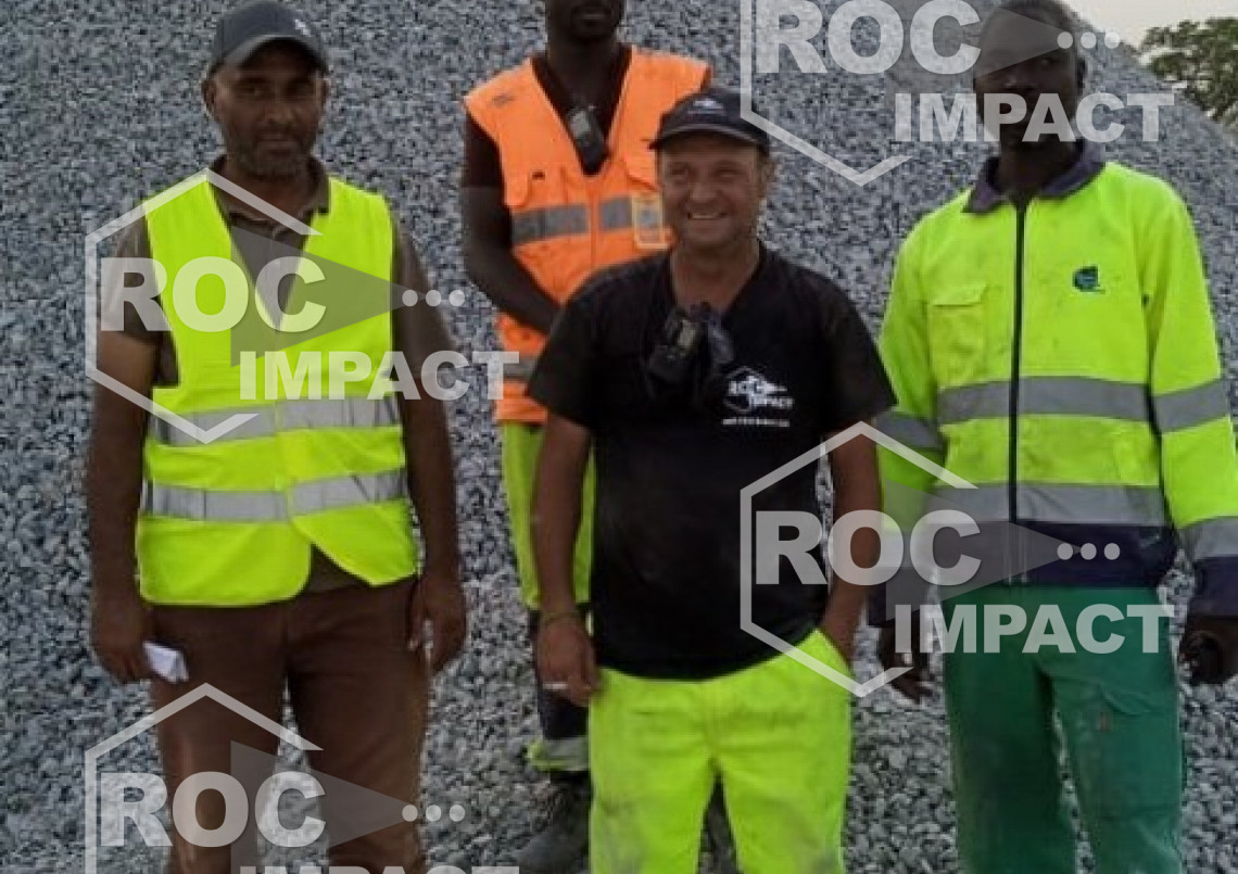 Nouvelle installation de concassage, broyage, criblage ROC IMPACT AFRIQUE DE L'OUEST