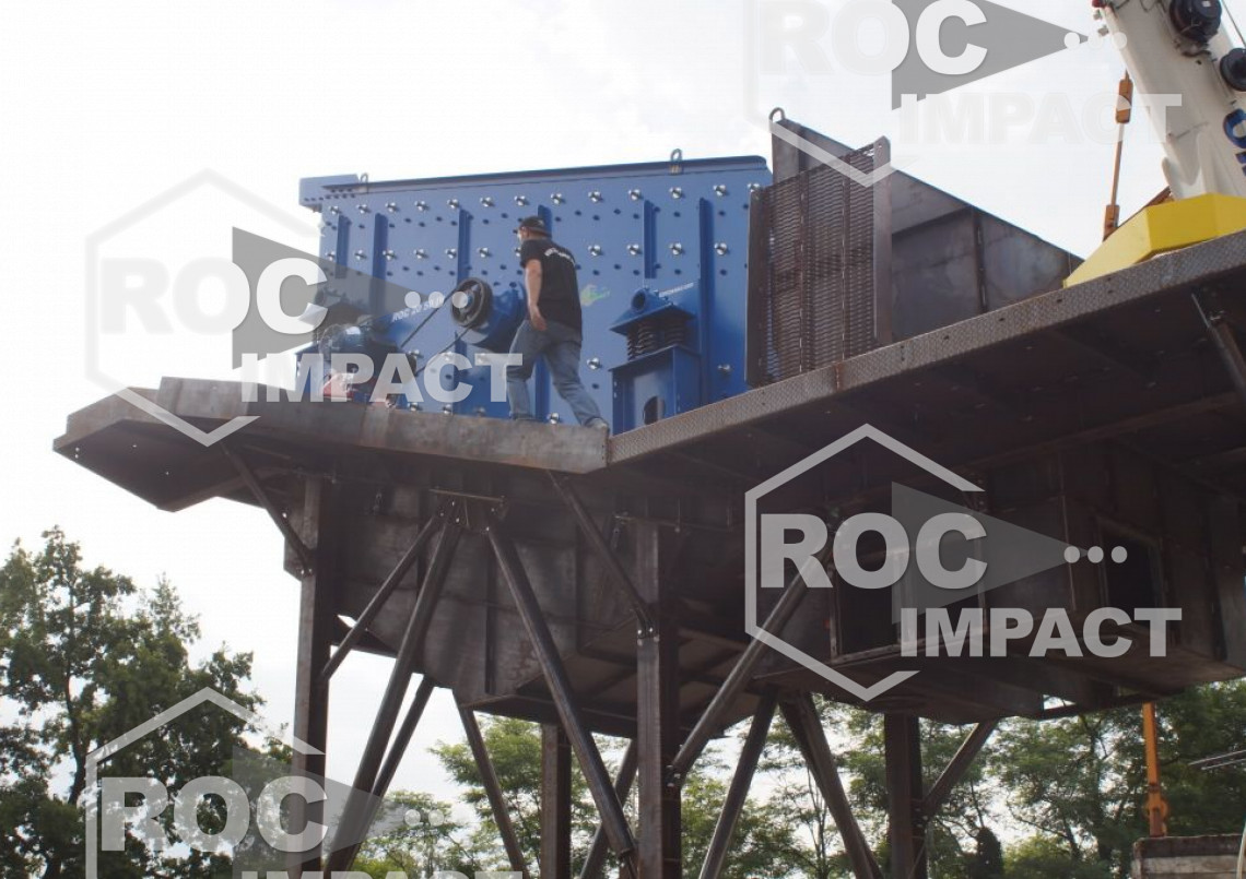 New crushing plant in production for a Mine GHANA.