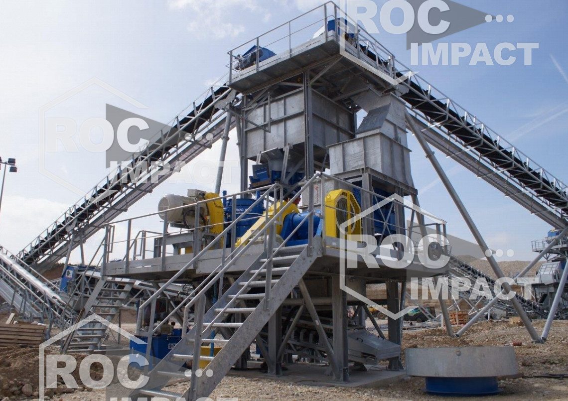 Station complete de 200 t/h en France