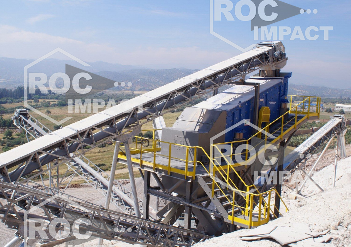 CRUSHING PLANT CAPACITY 300 T/H - 0/25 MM (DESTINATION ALGERIE)