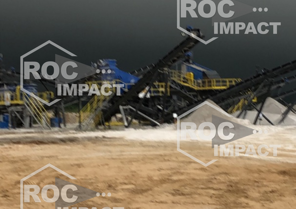 Installation de concassage 200 t/h