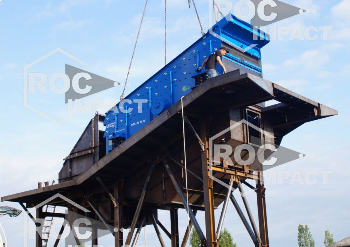 New crushing plant in production for a Mine GHANA.