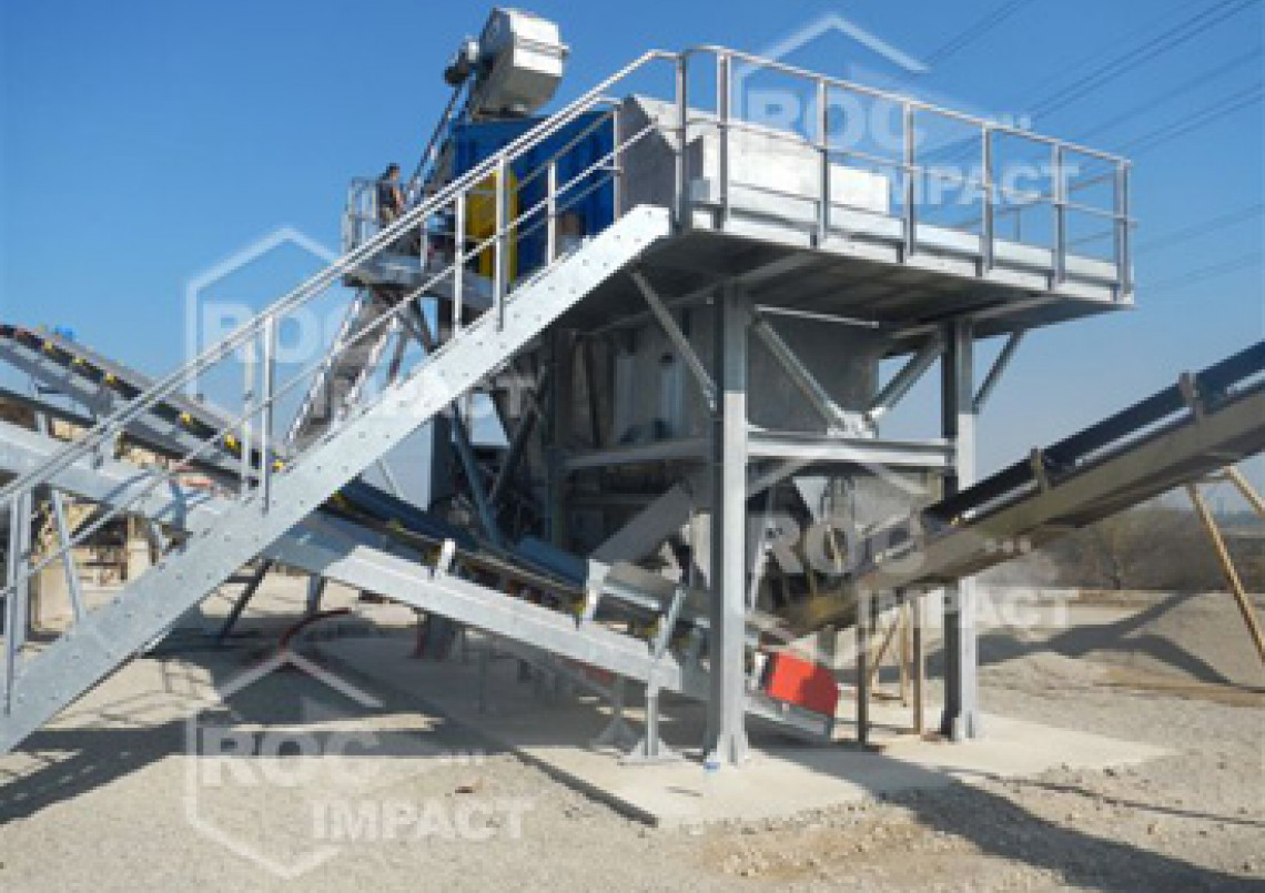 Vibrating screen roc 60.20 12 m² 4 decks