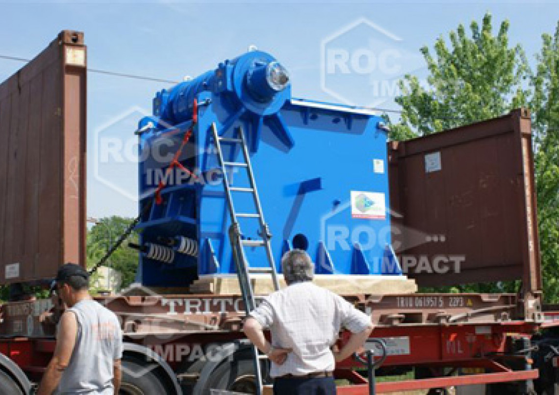 New installation of crushing and screening for the Guinea CONAKRY