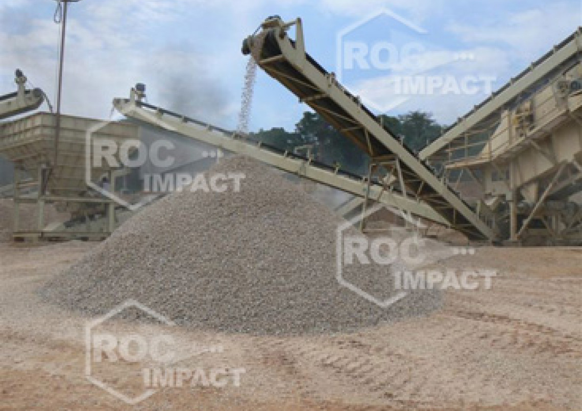 Crushing plant in the Congo