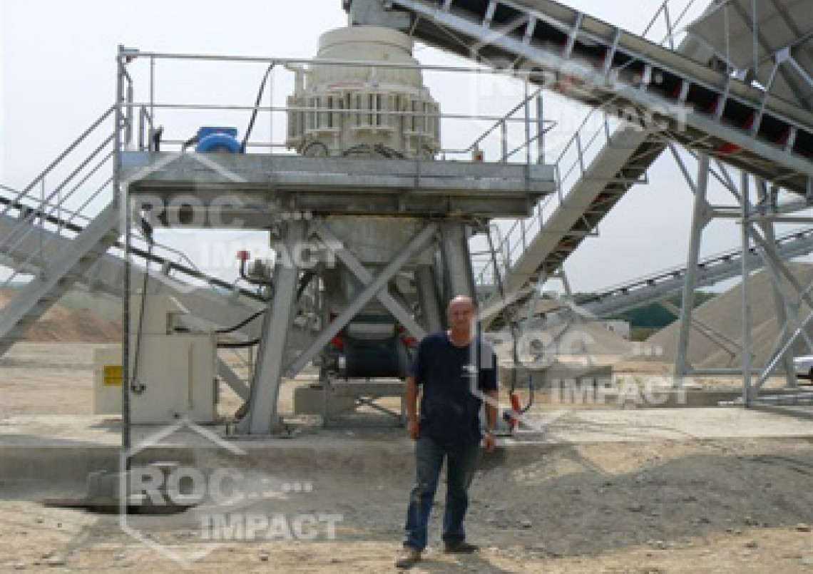 Cone Crushing plant for a Quarry