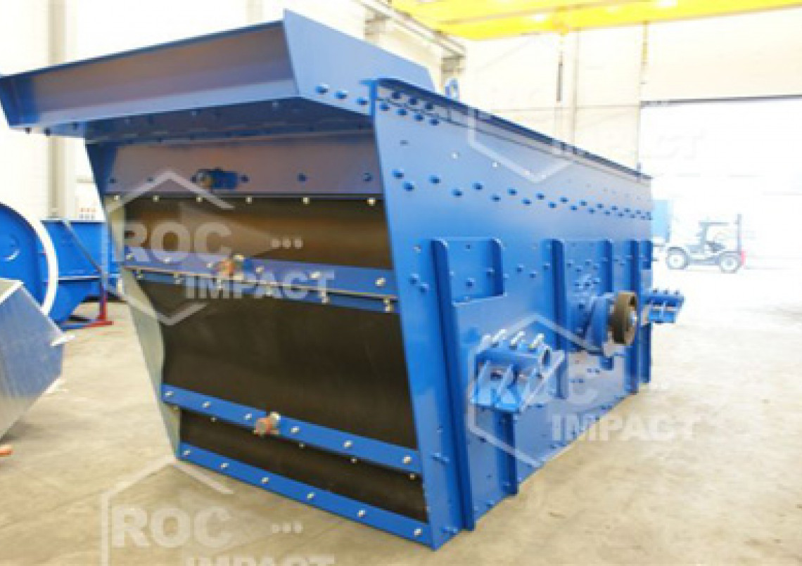 Installation with conveyor screening in France (Loire)