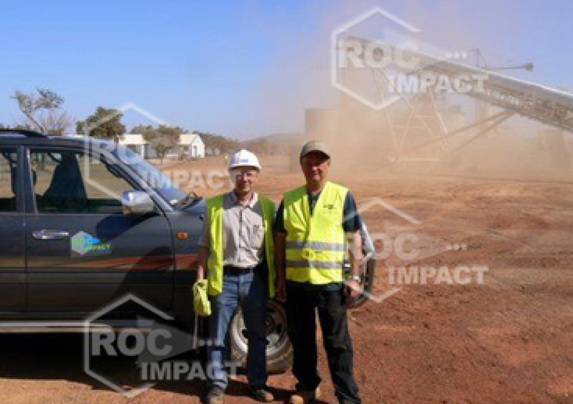 Crushing plant – Gold mine in Burkina Faso (Semafo Mana Gold Mining)