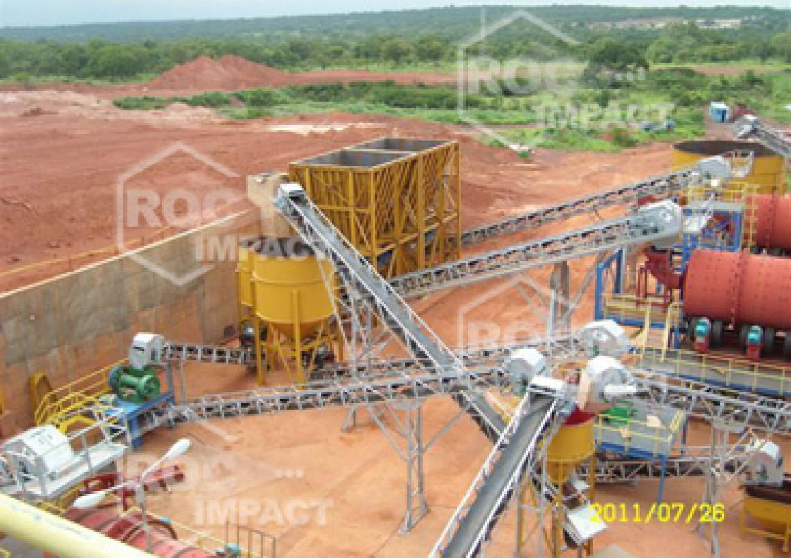 Supplying of conveyors for the gold mine in Mali (conveyor system ROC BELT)