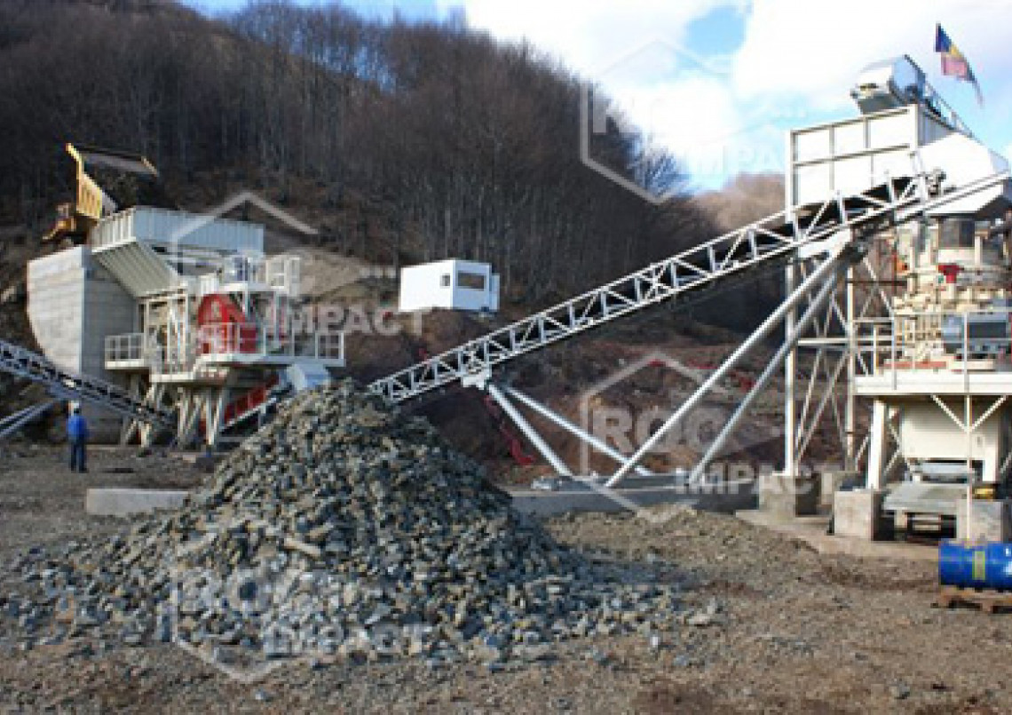 Start of the crushing plant in Romania