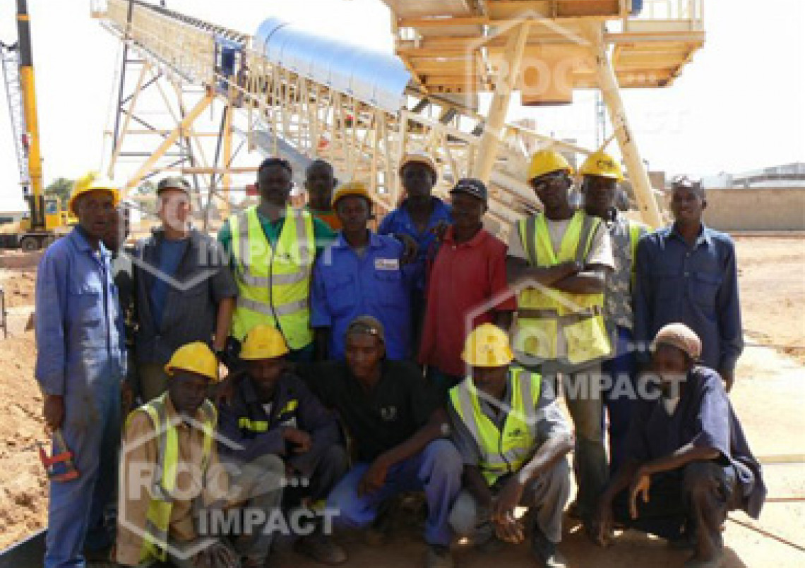 Crushing plant – Gold mine in Burkina Faso (Semafo Mana Gold Mining)