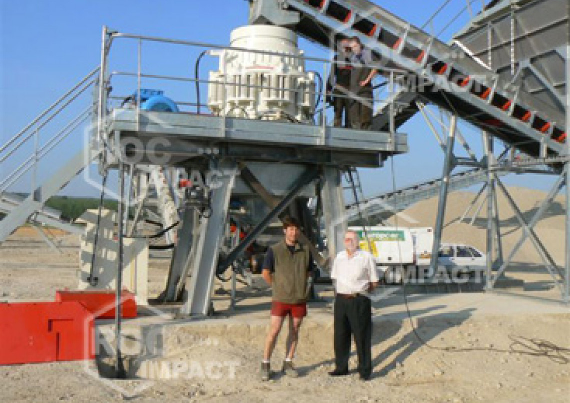 Cone Crushing plant for a Quarry