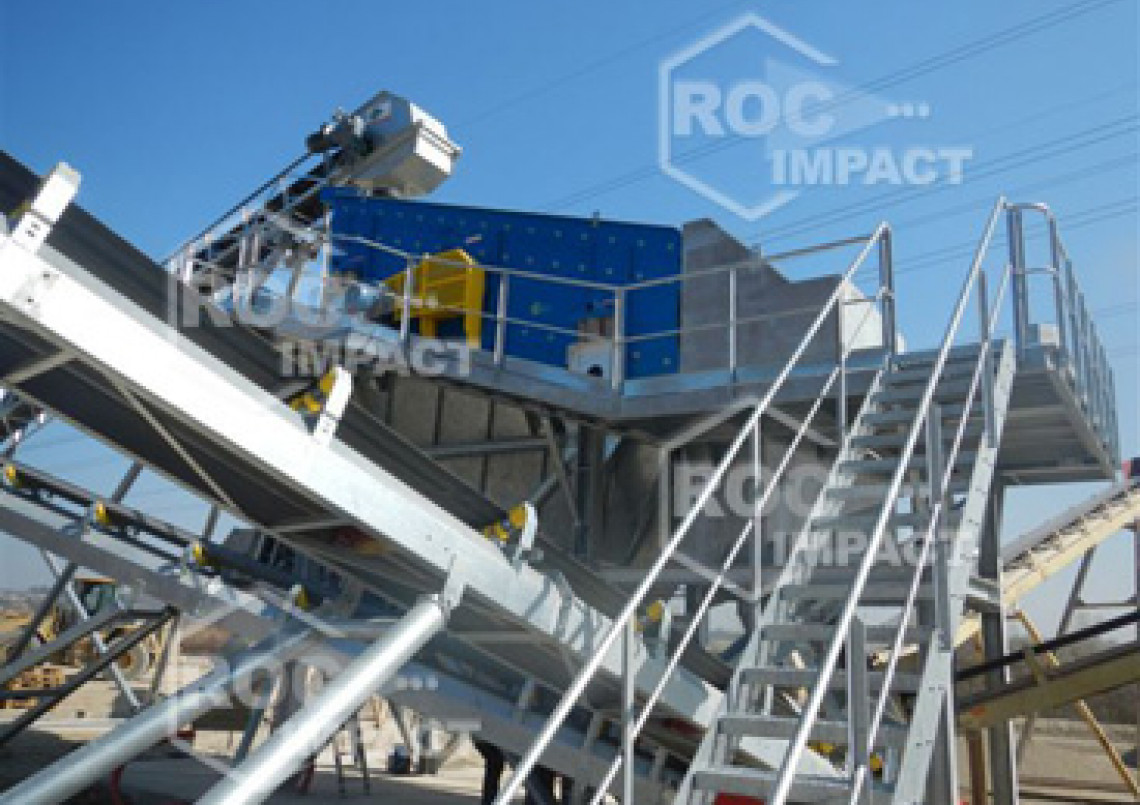 Vibrating screen roc 60.20 12 m² 4 decks