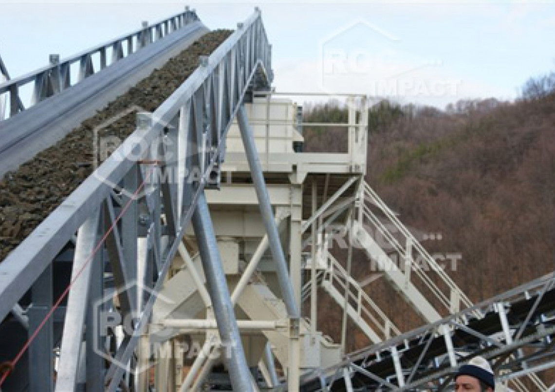 Start of the crushing plant in Romania