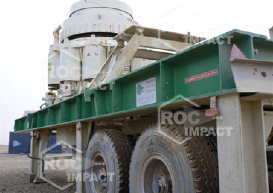 Crushing house at the gold mine in Algeria