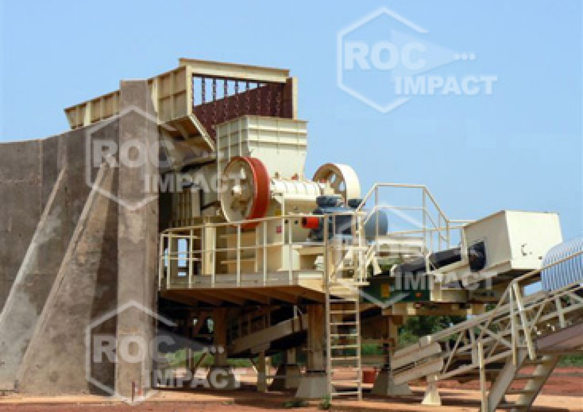 Crushing plant – Gold mine in Burkina Faso (Semafo Mana Gold Mining)