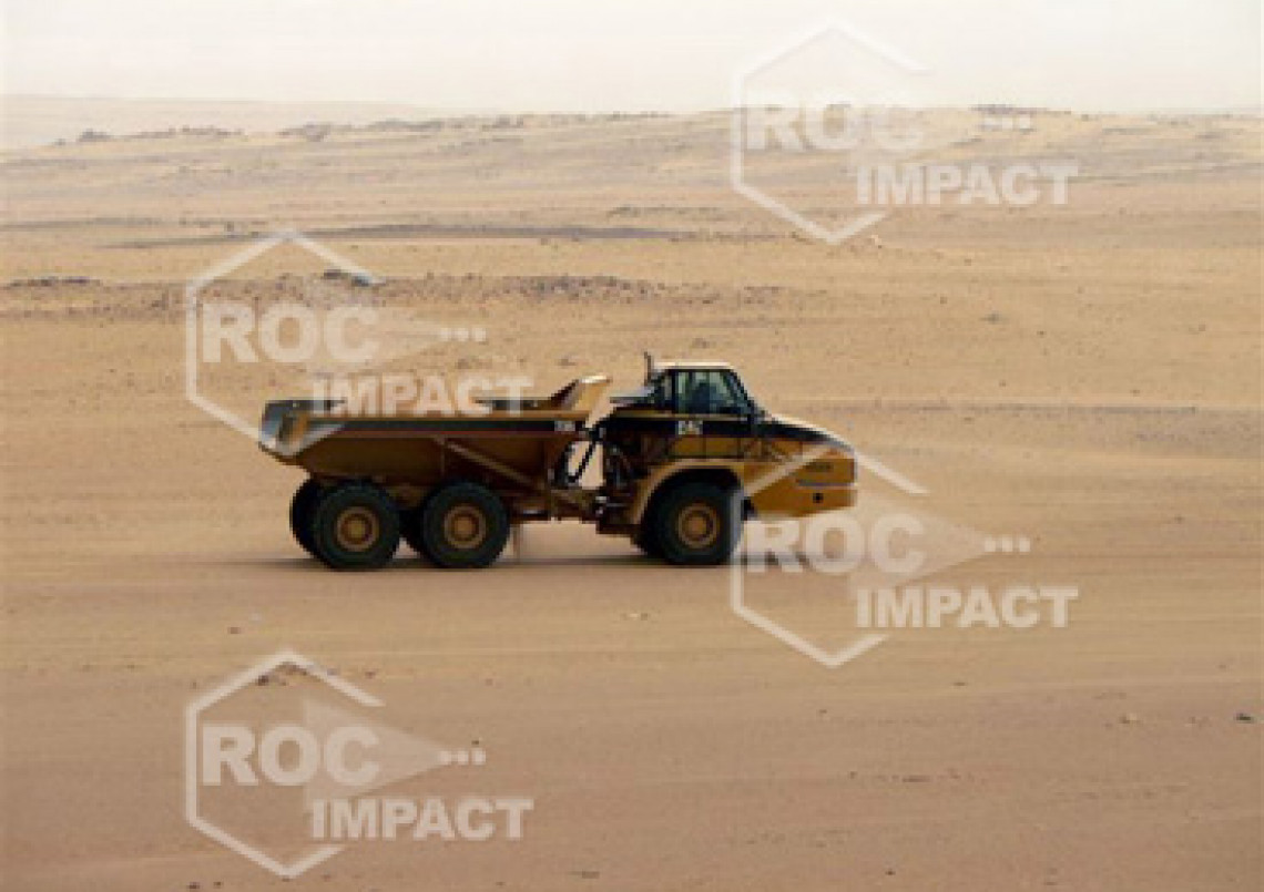 Crushing house at the gold mine in Algeria