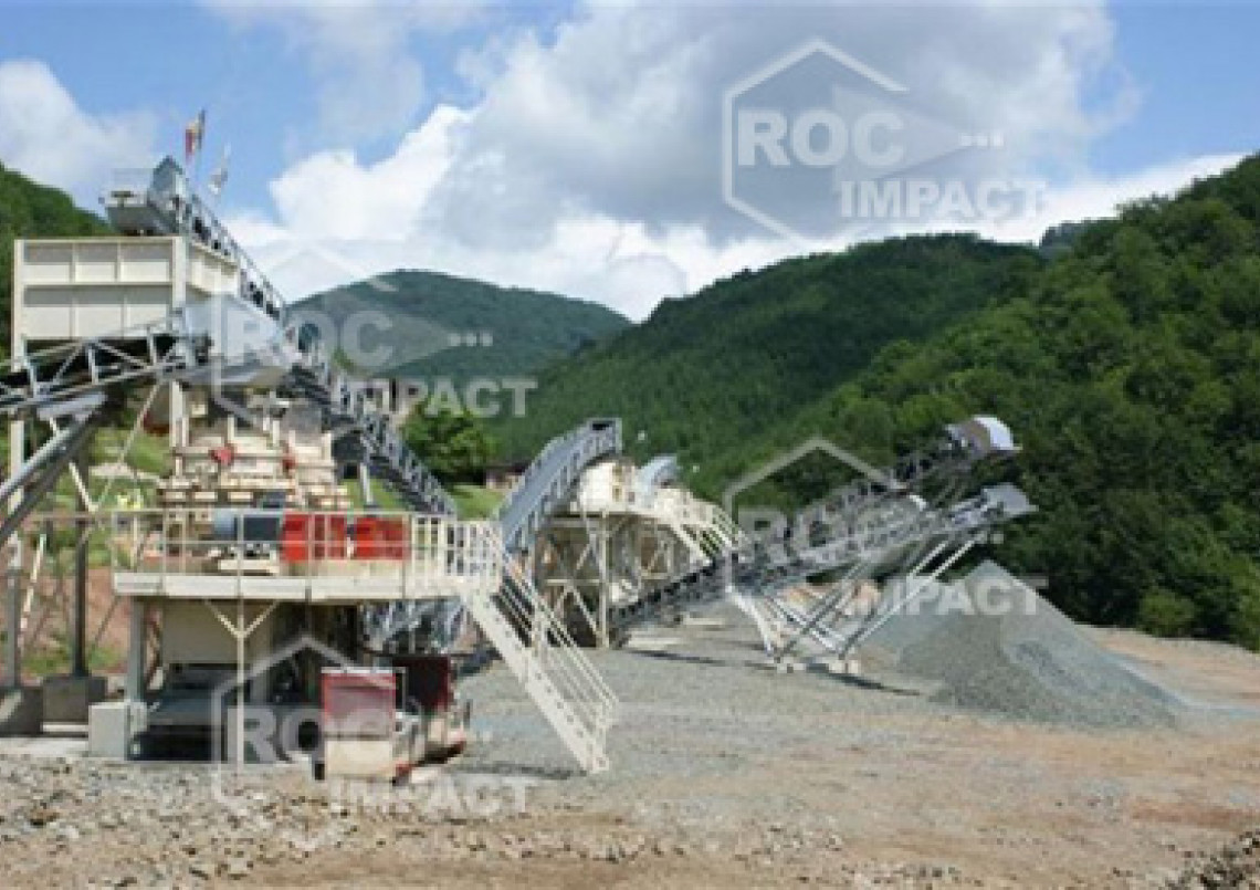Start of the crushing plant in Romania