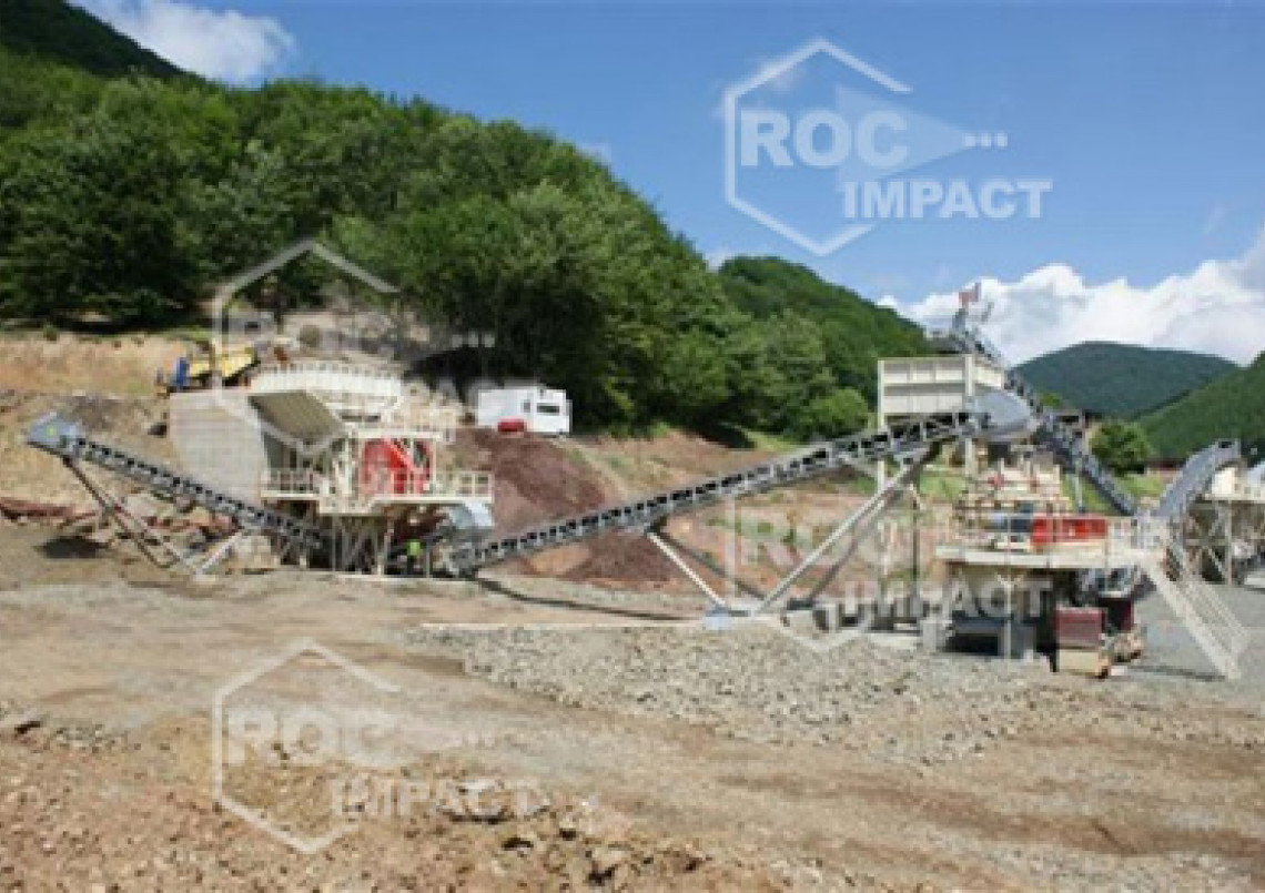 Start of the crushing plant in Romania