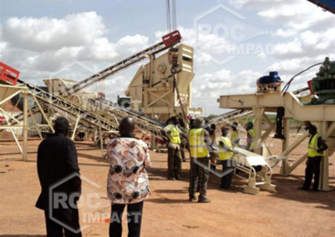 Start of our complete installation in Burkina Faso