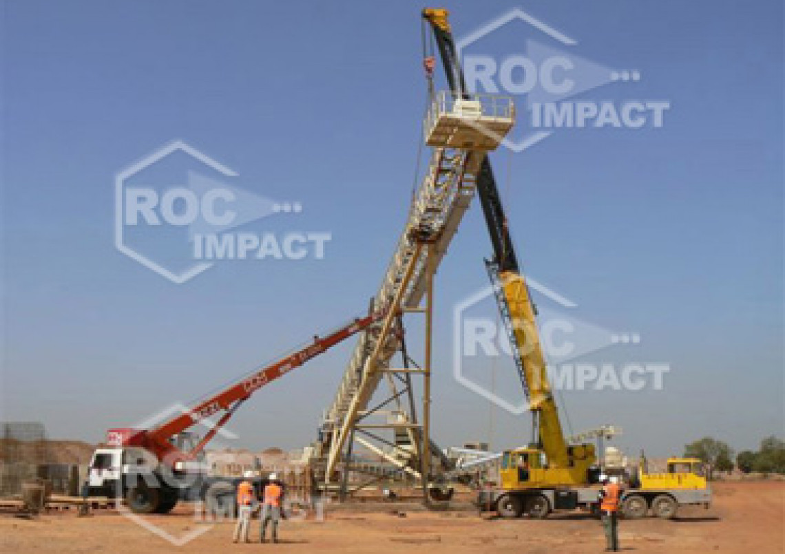 Crushing plant – Gold mine in Burkina Faso (Semafo Mana Gold Mining)