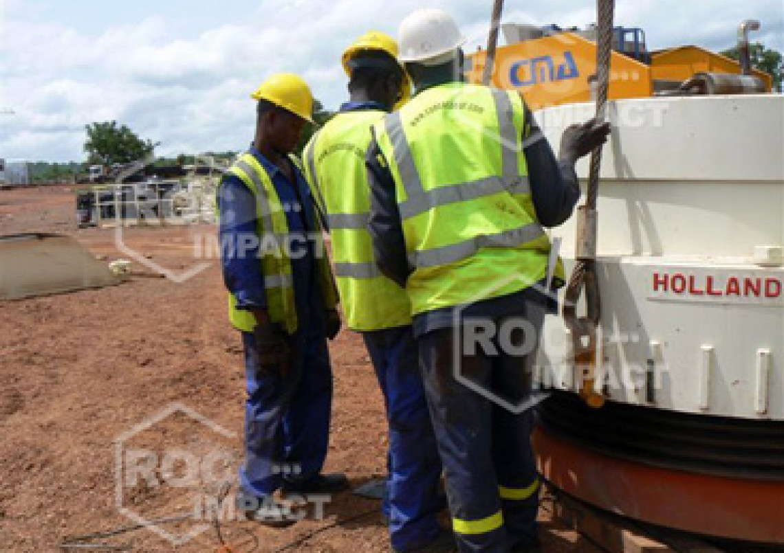 Crushing plant – Gold mine in Burkina Faso (Semafo Mana Gold Mining)