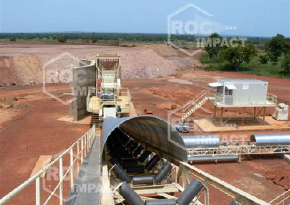 Crushing plant – Gold mine in Burkina Faso (Semafo Mana Gold Mining)