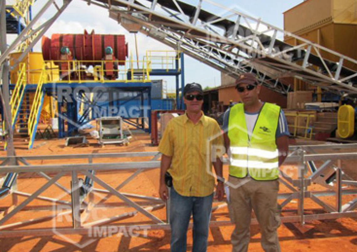 Supplying of conveyors for the gold mine in Mali (conveyor system ROC BELT)