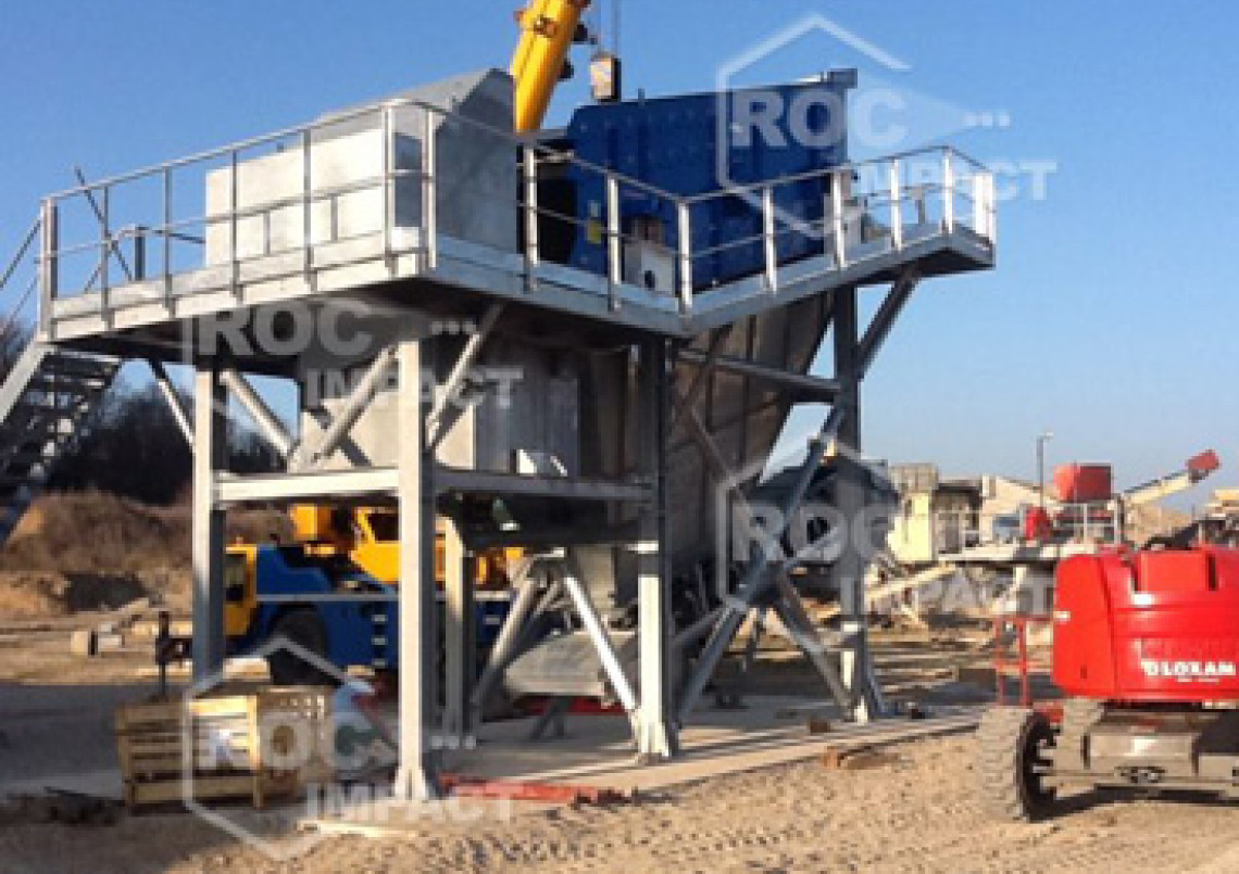 Vibrating screen roc 60.20 12 m² 4 decks